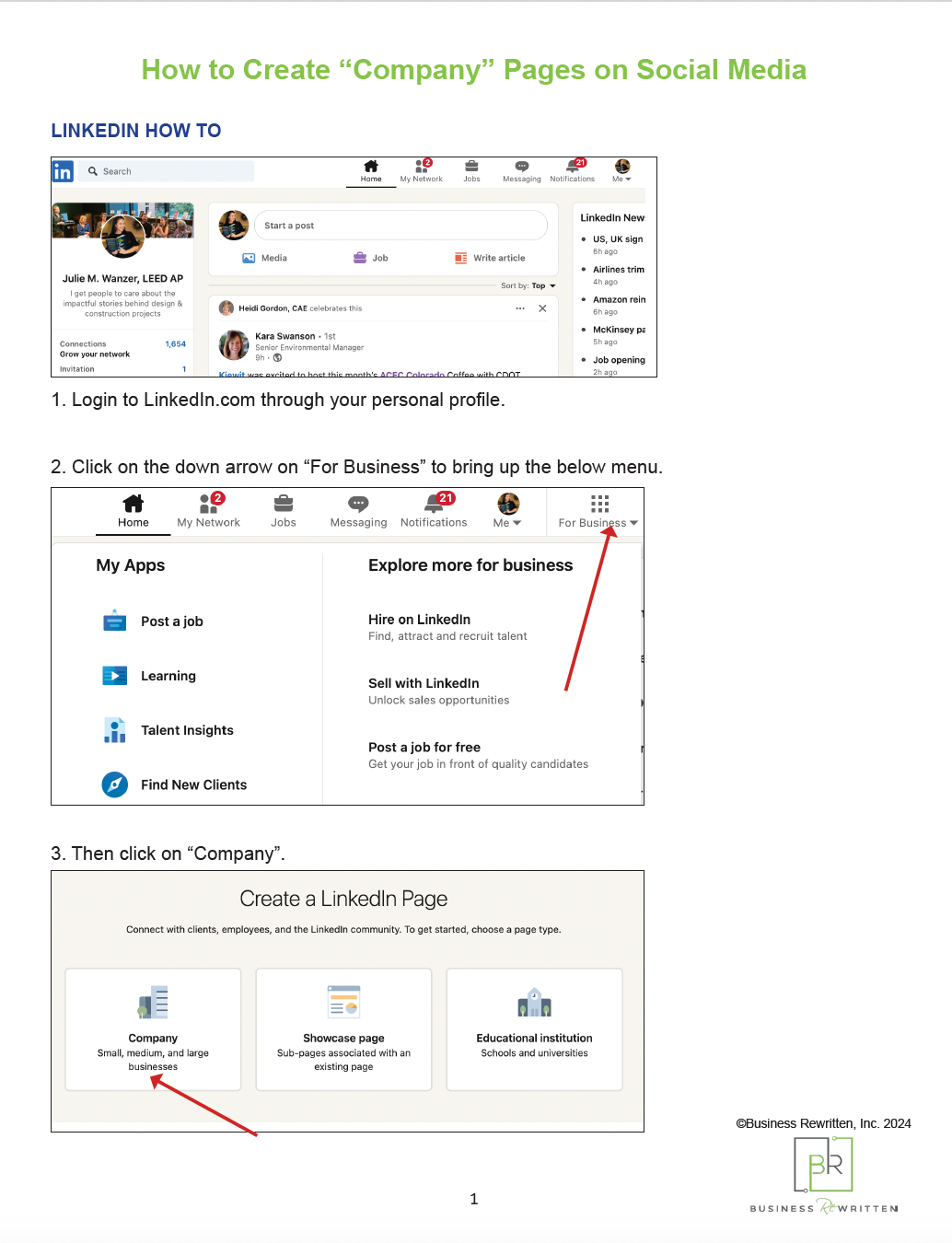 Materials for Social Media Marketing Training for B2B Trade Associations